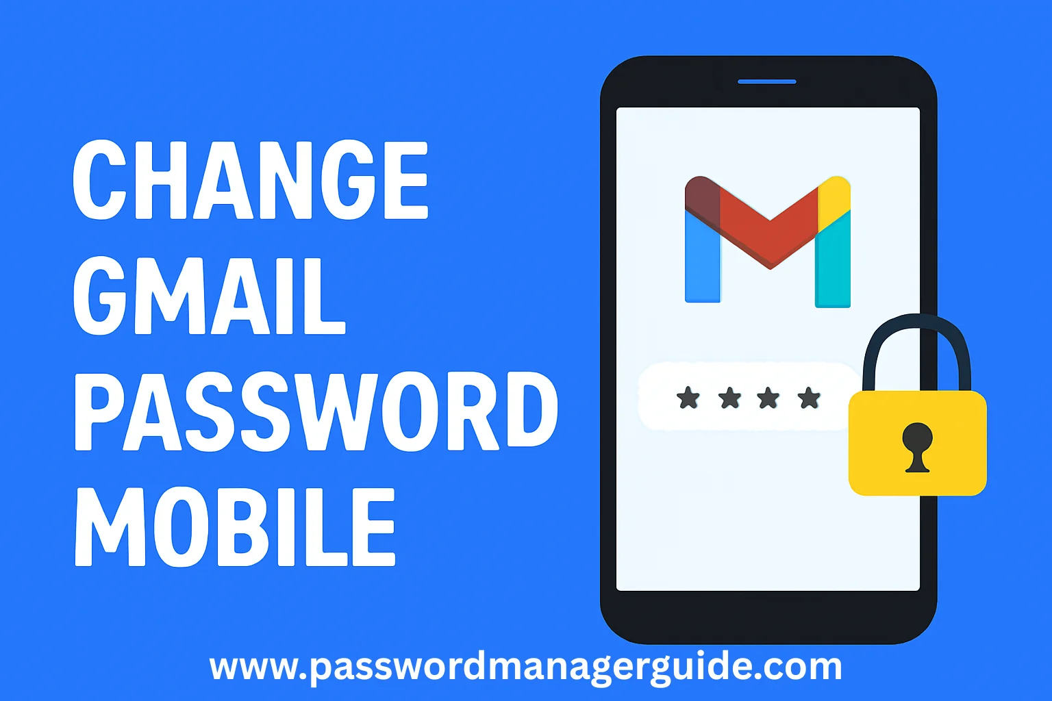 Change Gmail Password Mobile