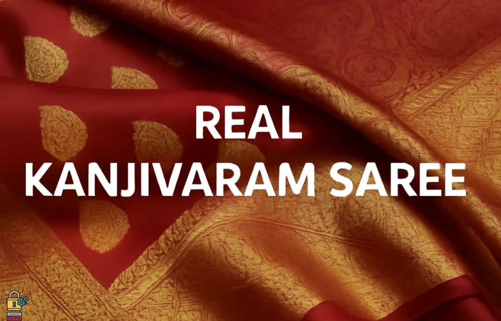 Real Kanjivaram Saree: A Timeless Tradition of Elegance Real Kanjivaram Saree