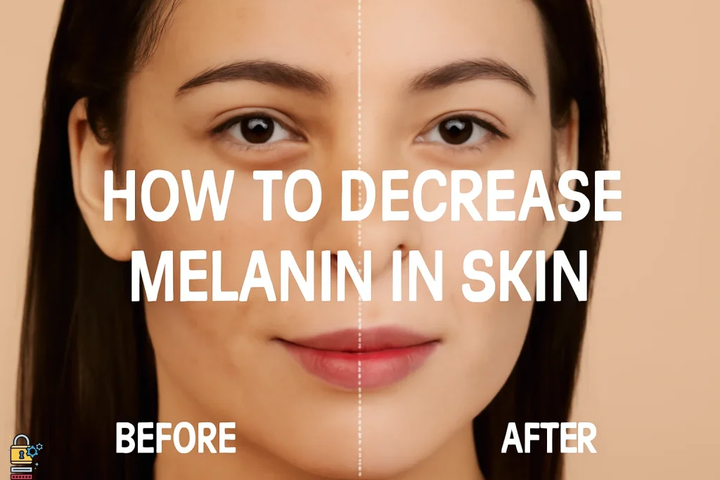How to Decrease Melanin in Skin: Achieve Even Tone Decrease Melanin in Skin