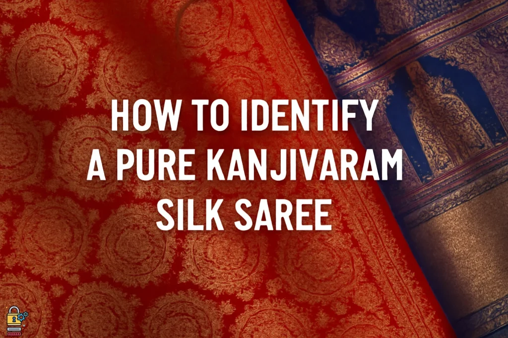 How to Identify a Pure Kanjivaram Silk Saree Easily How to Identify a Pure Kanjivaram Silk Saree